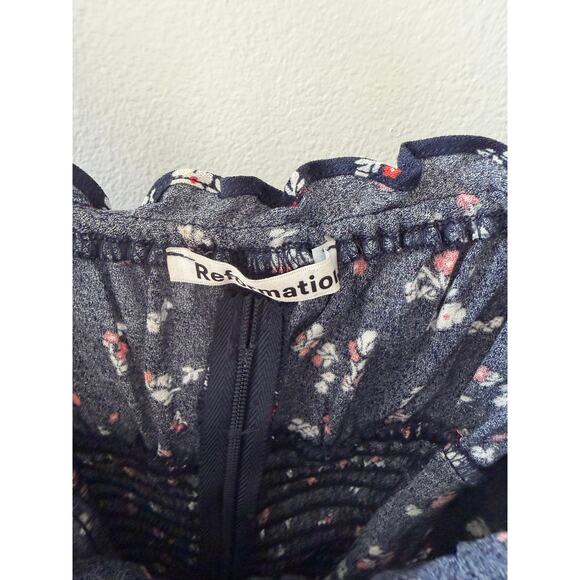 Reformation Matteo floral top women's size 0 - Picture 5 of 8